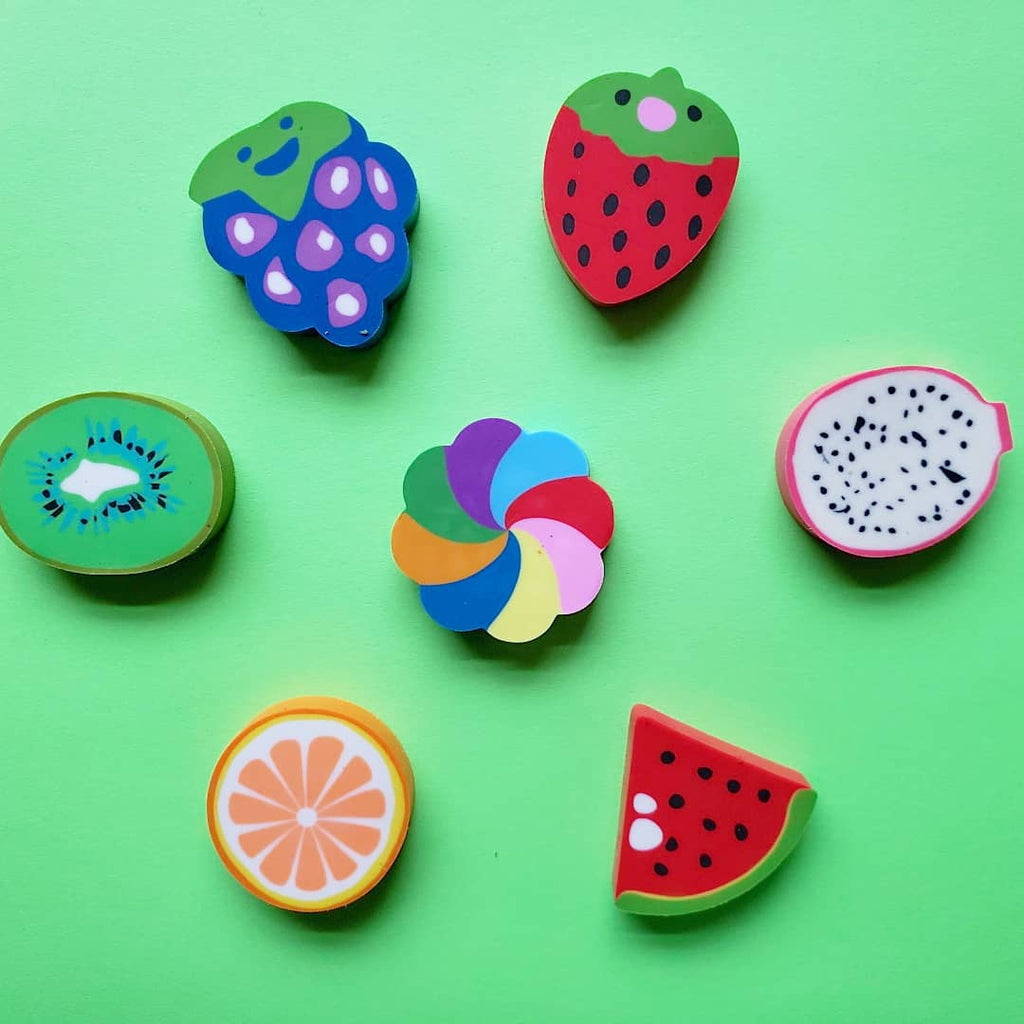Glitter Fruit Stickers by Mind Wave