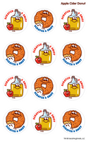 Apple Cider & Donut EverythingSmells Scratch & Sniff Stickers