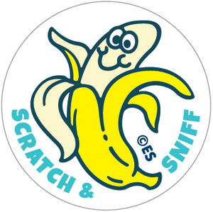 Banana & Lunch Box EverythingSmells Scratch & Sniff Stickers