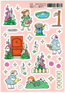 Flower Garden Stickers by 9 O'Clock Bonnie *NEW!