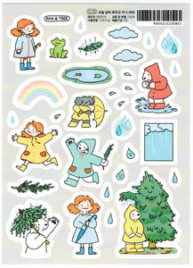 Rainy Day Stickers by 9 O'Clock Bonnie *NEW!