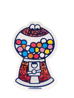 Sparkly Bubble Gum Machine Vinyl Sticker by EverythingSmells