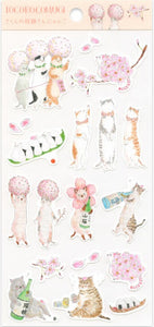 Cats Drunk On Spring Stickers *NEW!