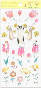 Cats Cheer For Spring Stickers *NEW!