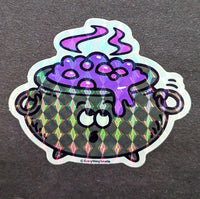 Witches Brew Prismatic Vinyl Sticker by EverythingSmells *NEW!