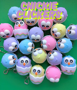 Chickie Clickie Clicker Keychain *NEW!