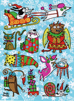 Christmas Creeps Sticker Sheet