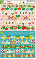 Christmas Greetings Stickers by Ryu Ryu