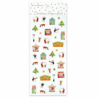 Christmas Market Mini Paper Stickers