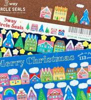 Christmas Town Stickers by Ryu Ryu