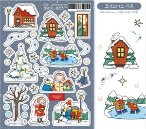 Christmas Town Stickers by 9 O'Clock Bonnie