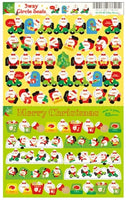 Uber Santa Stickers by Ryu Ryu