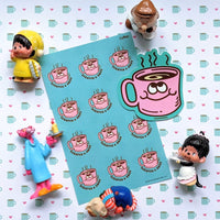 Cup Of Coffee EverythingSmells Scratch & Sniff Stickers