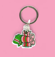 EverythingSmells Bringing Back the 80s Keychain - Ribbon Candy