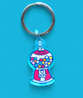 EverythingSmells Bringing Back the 80s Keychain - Bubble Gum Machine