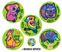 Eucalyptus Animals Scratch 'n' Sniff Stickers by Sticky Beak *NEW!