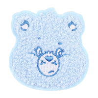 Fuzzy Care Bears Sticker Patch - Grumpy Bear *NEW!