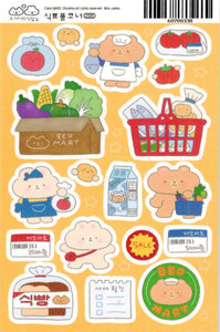 Grocery Store Stickers by Ohzakka