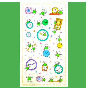 Time Goes By Clear Stickers *NEW!