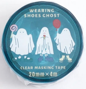 Ghost Friends Clear Washi Tape *NEW!