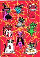 Cats in Costumes Sticker Sheet *NEW!