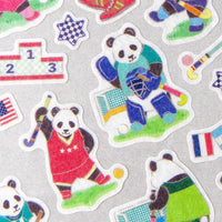 Field Hockey Panda Stickers *NEW!