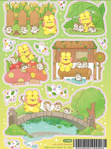 Baby Ducks First Outing Stickers by Kongdung House