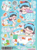 Bubble Bath Stickers by Kongdung House