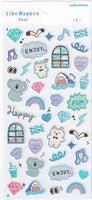 *BLUE* Color Stickers by Kamio