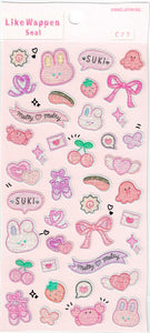 *PINK* Color Stickers by Kamio