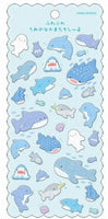 Fuzzy Whales, Sharks, & Dolphin Stickers by Kamio *NEW!