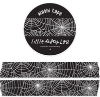 Black Spiderweb Washi Tape *NEW!