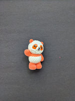 I Heart Fuzzy Orange Panda