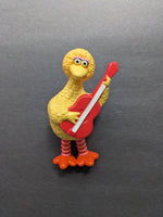 Vintage Big Bird with Guitar PVC Figurine