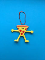 Pizza Bendable Keychain