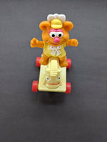 Vintage Fozzy Bear Muppet Babies with Rocking Horse Toy