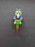 Vintage Gonzo Muppet Babies with Big Wheel Bike Toy