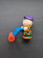 Vintage Charlie Brown Farmer Figurine Set