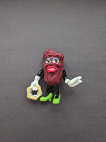 Vintage California Raisin Girl with Tamborine PVC Figurine