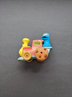 Vintage Cookie Monster Metal Die-Cast Car Train