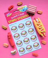 Hot Dog Scratch 'n Sniff Retro Stinky Stickers