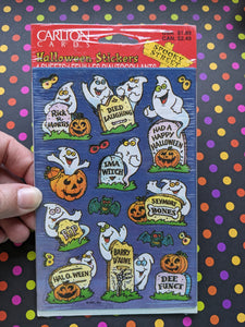 Vintage AGC Graveyard Ghosts Sticker Sheet