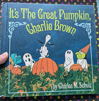 Vintage It's The Great Pumpkin, Charlie Brown Book by Charles Schulz - First Edition