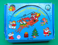 Vintage 1980s Christmas Eraser