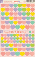 Pastel Heart Stickers by Ryu Ryu *NEW!