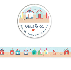 Beach Huts Washi Tape