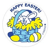 Happy Easter Sweet Treat Scratch 'n Sniff Retro Stinky Stickers