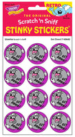 Licorice Scratch 'n Sniff Retro Stinky Stickers *NEW!