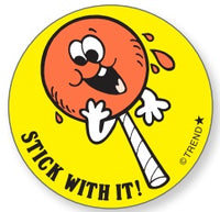 Lollipop Scratch 'n Sniff Retro Stinky Stickers *NEW!