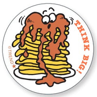 Pancake Stack Scratch 'n Sniff Retro Stinky Stickers